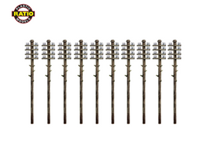 Telegraph Poles (Pack of 10)
