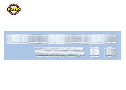 GWR Station Fencing, white