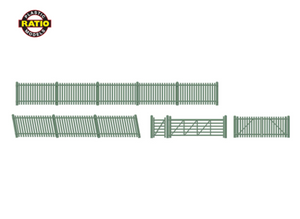 Picket Fencing, green (including gates & ramps)