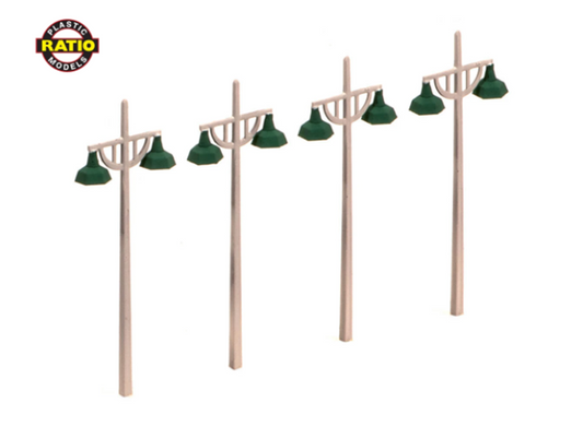 Concrete Lamps (4 Double Standards per pack)