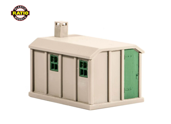 Concrete Lineside Huts (2) Kit