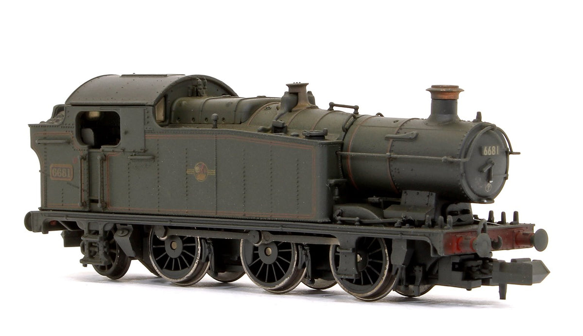 Class 56xx BR Lined Green (Small Late Crest) 0-6-2 Tank Locomotive No.6681 (Weathered Edition)