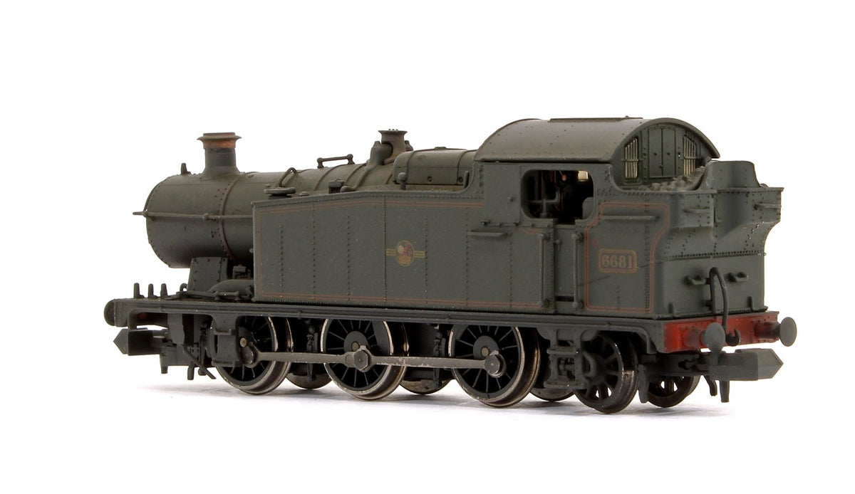 Class 56xx BR Lined Green (Small Late Crest) 0-6-2 Tank Locomotive No.6681 (Weathered Edition)