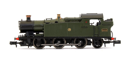 Class 56xx GWR Unlined Green (GWR Shirtbutton) 0-6-2 Tank Locomotive No.5609