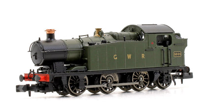 Class 56xx GWR Unlined Green (GWR Block Lettering) 0-6-2 Tank Locomotive No.5644