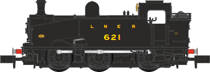 Class J50 LNER Black (Unlined) 0-6-0 Tank Locomotive No.621