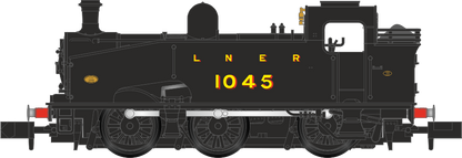 Class J50 LNER Black (Unlined) 0-6-0 Tank Locomotive No.1045