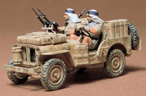 1:35 British SAS Jeep Military Model Kit