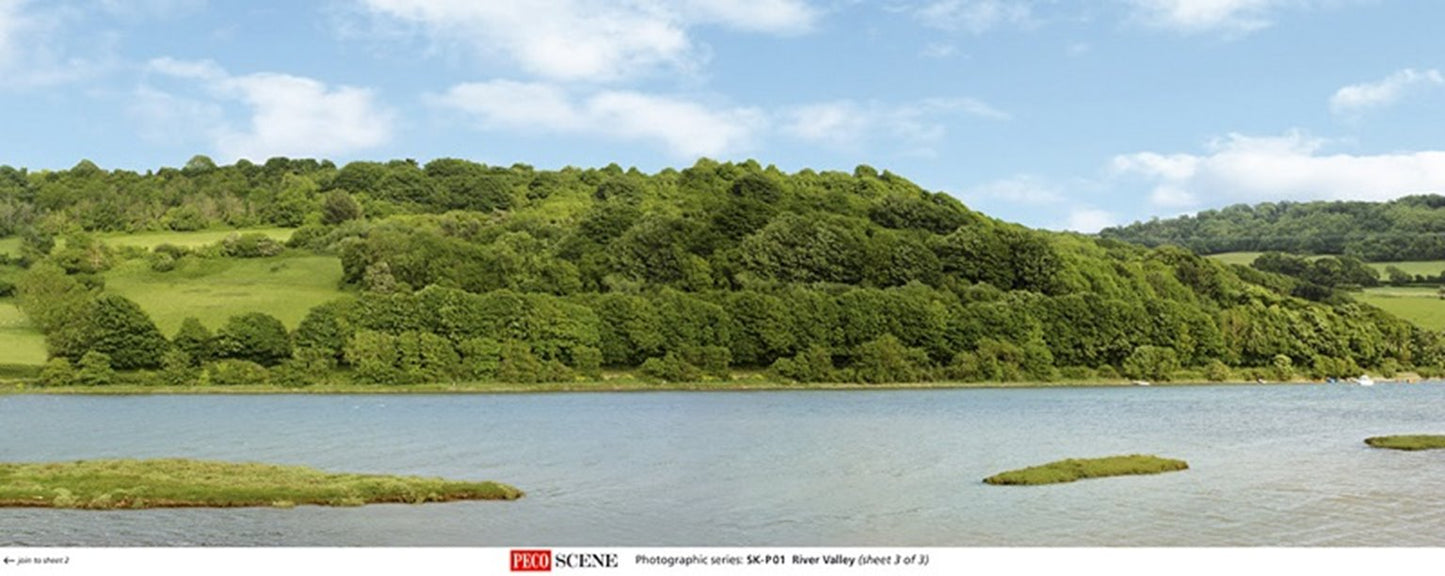 River Valley Scenic Background