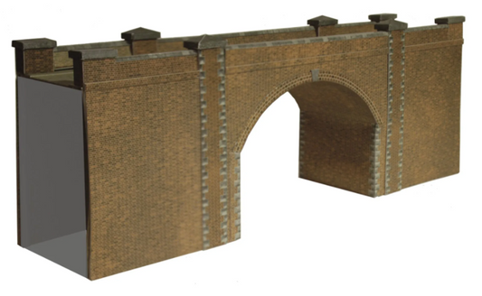 Superquick A14 Red Brick Bridge/Tunnel Entrance OO Scale