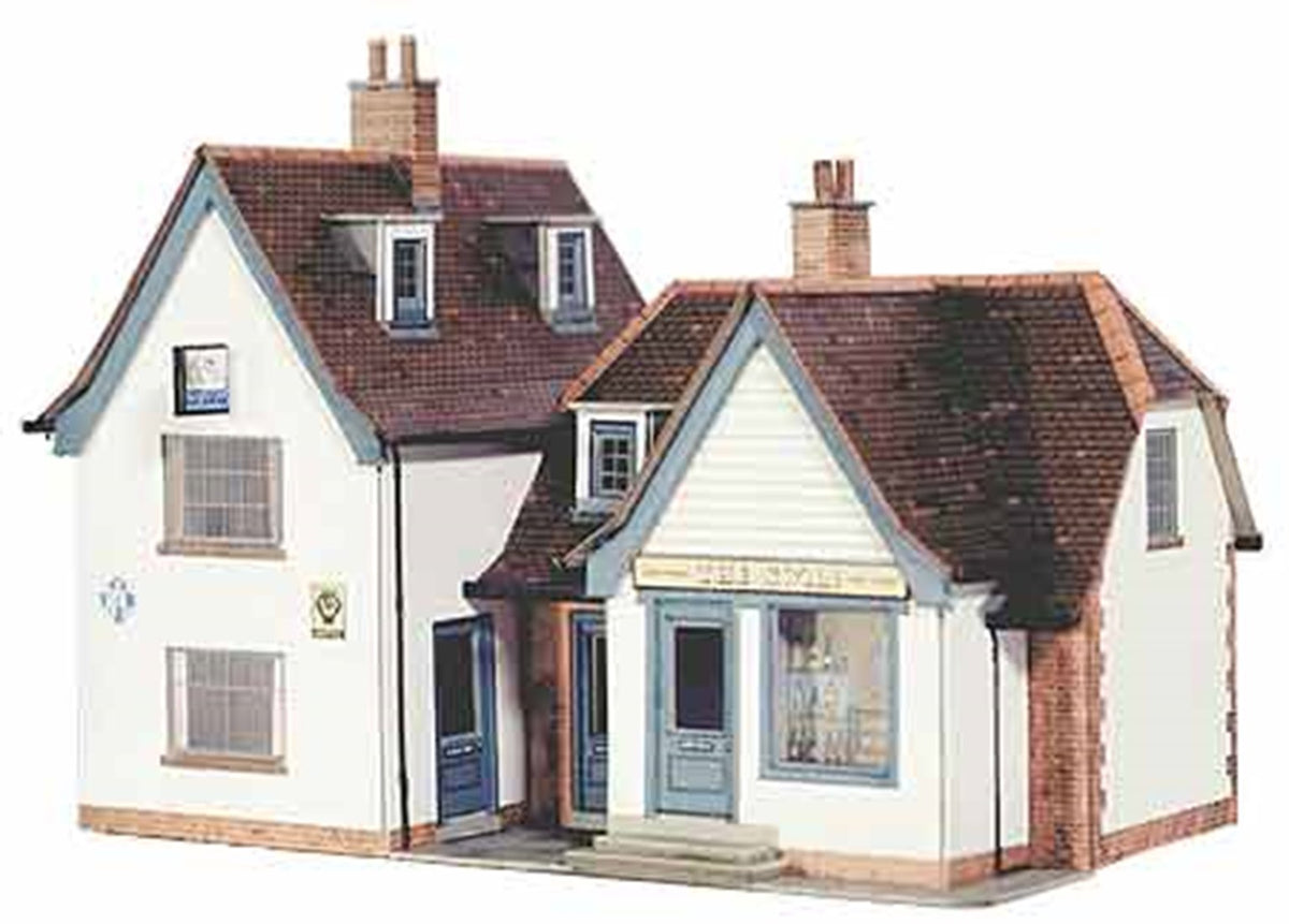 Kit De Construction Superquick B21 Small Pub - Maquette OO, Bâtiment De Ville