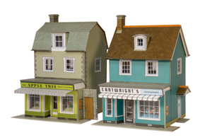 2 Country Town Shops - Card Kit