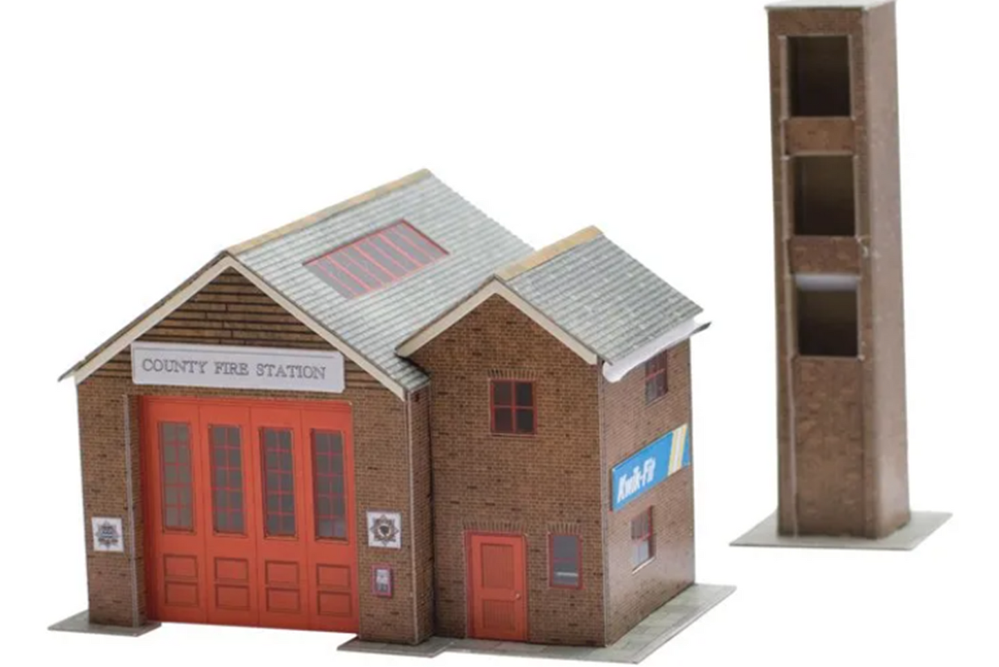 Country Fire Station - Card Kit