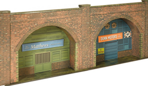 Red Brick Embankment Arches Card Kit