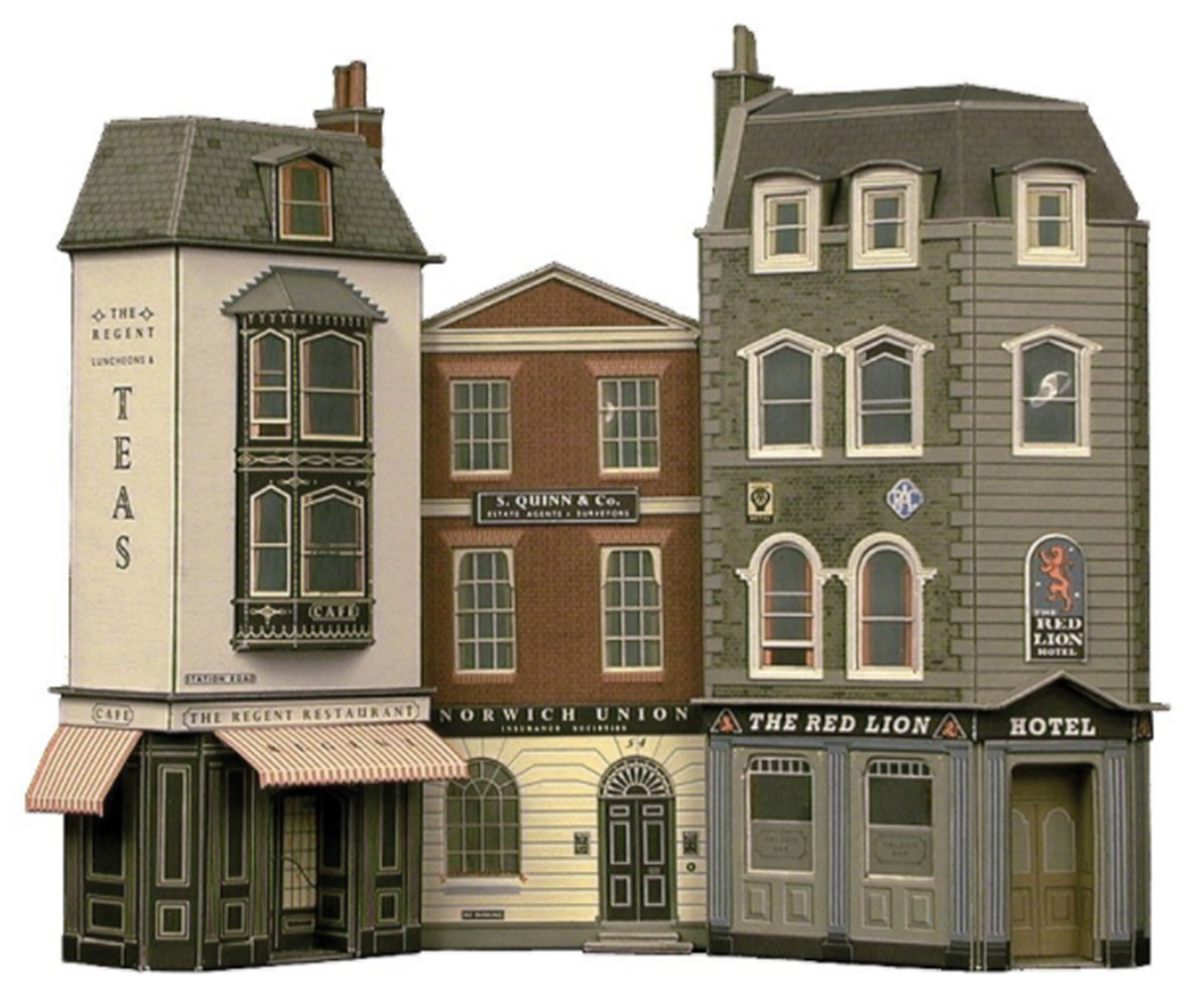 Hotel, Offices & Restaurant Building Kit