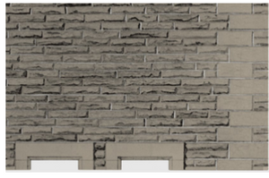 Building Papers - Grey Sandstone Walling