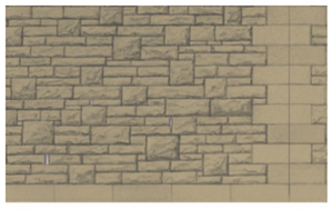 Building Papers - Grey Rubble Walling