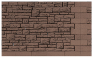 Red Rubble Walling Building Papers