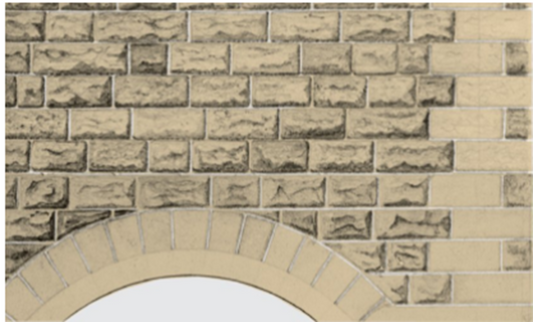 Building Papers - Grey Sandstone Walling (Ashlar Style)