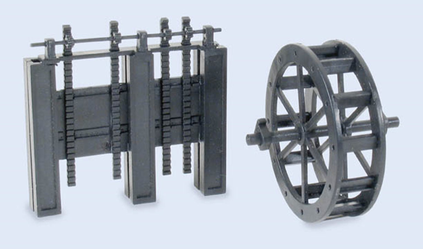 Water Wheel & Sluice Gates Kit