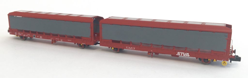 IPA Car Carriers STVA Red Only Twin set - Covered