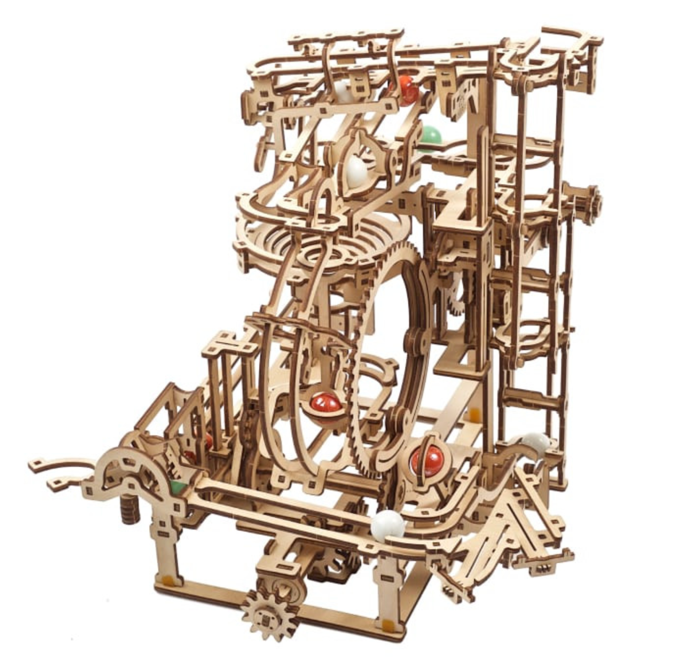 Marble Run Stepped Hoist Mechanical Model Kit