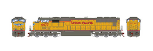 Union Pacific SD70M Diesel Locomotive #4477 (DCC Sound)