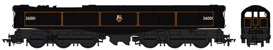 SR Bulleid "The Leader" BR Black (Early Crest) 0-6-6-0 Articulated Steam Locomotive