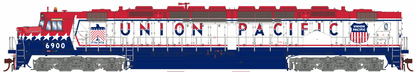 Union Pacific UP EMD DDA40X Diesel Locomotive HO & CA-10 Caboose Collectors Set (without Sound)