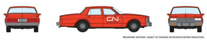 HO Chevrolet Impala Sedan: CN Maintenance