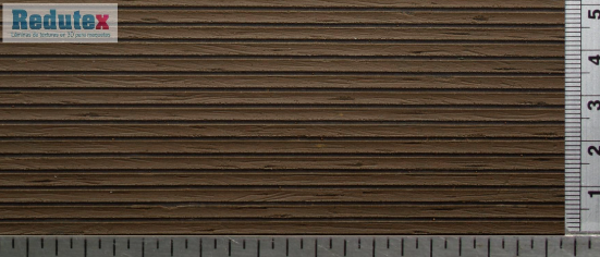 Wood Slat STANDARD O/1:43 Self Adhesive 3D Textured Sheet