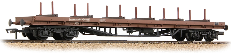 BR BDA Bogie Bolster BR Bauxite (TOPS) 950293 - Weathered