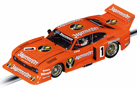 Carrera EVOLUTION Ford Capri Zakspeed Turbo Jägermeister Racing Team, No.1 1:32 Slot Car