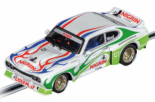 Carrera EVOLUTION Ford Capri RS 3100 R.Wood, No.123 1:32 Slot Car