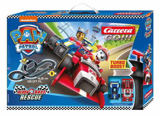 Carrera GO!!! PAW Patrol™ - Ready Race Rescue 1:43 Slot Car Racing Set