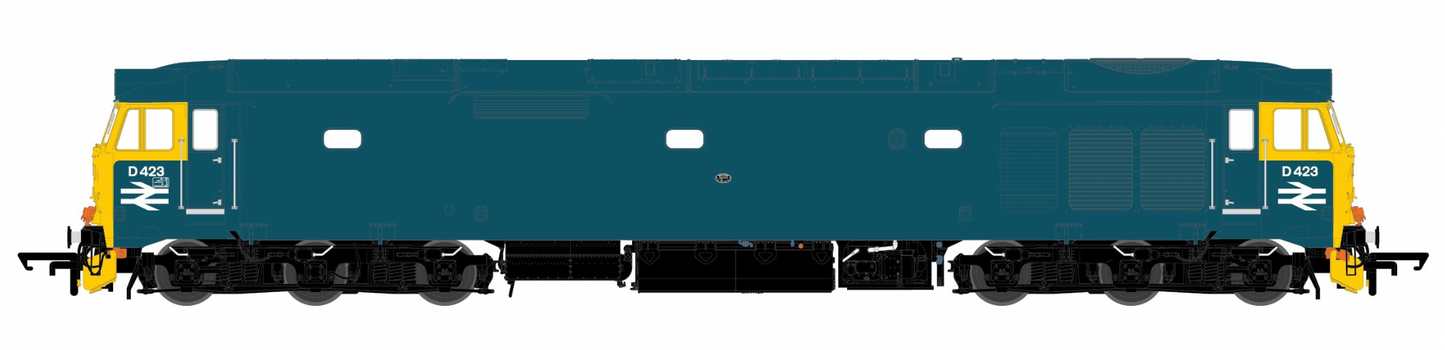 Class 50 D423 BR Blue Diesel Locomotive (DCC Sound)