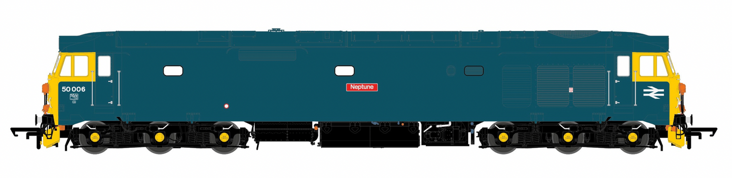 Class 50006 'Neptune' BR Blue Diesel Locomotive (DCC Sound)