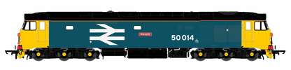 Class 50014 'Warspite' BR Blue Large Logo (w/Black Roof) Diesel Locomotive (DCC Sound)