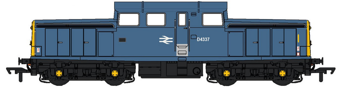 Clayton DHP1 BR Blue Diesel Locomotive - DCC Sound