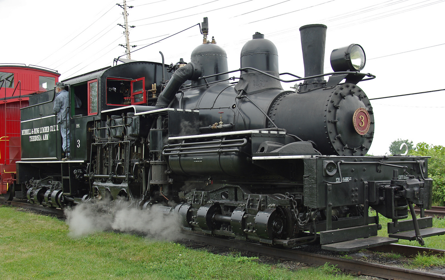 The Shay, Arcata #7 50 Ton 2-Truck Shay Locomotive (DCC Fitted)