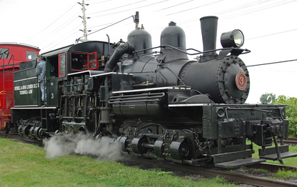 The Shay, Merrill and Ring Lumber Co. #3 50 Ton 2-Truck Shay Locomotive