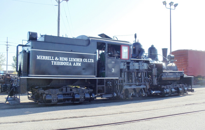 The Shay, West Side Lumber #6 50 Ton 2-Truck Shay Locomotive