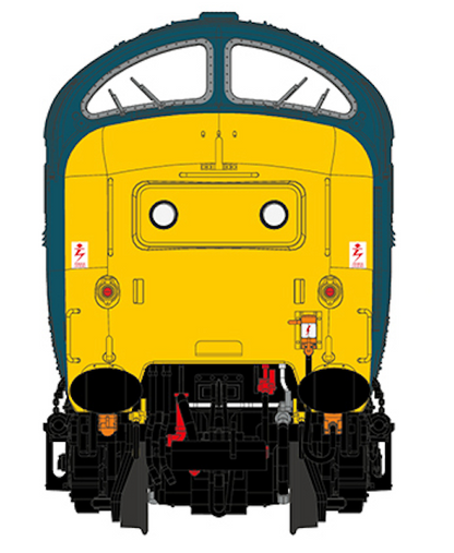 Class 55 Deltic 55004 'Queens Own Highlander' BR Blue Diesel Locomotive