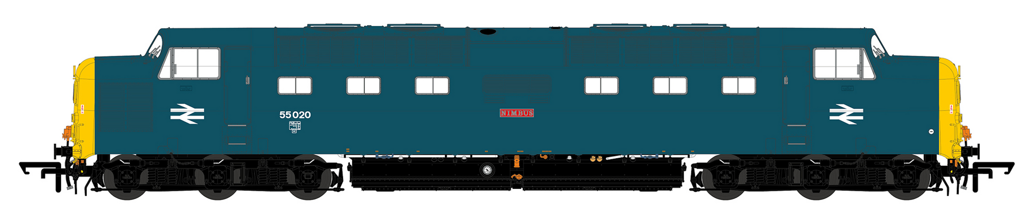 Accurascale ACC2789 Class 55 Deltic 55020 'Nimbus' BR Blue Diesel ...