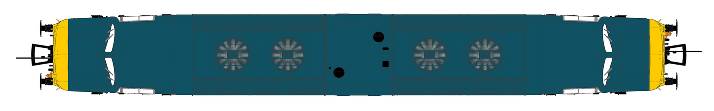 Class 55 Deltic 55020 'Nimbus' BR Blue Diesel Locomotive (DCC Sound)