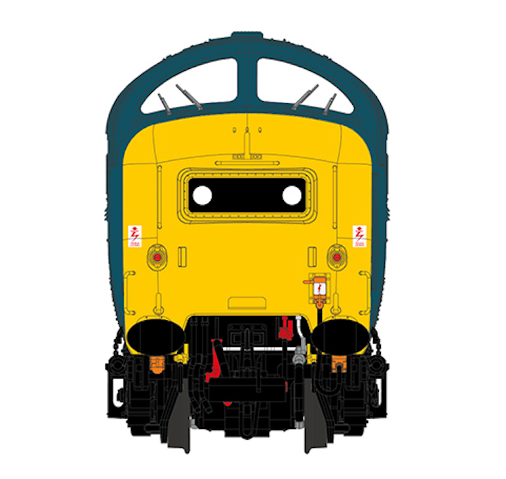 Class 55 Deltic 55020 'Nimbus' BR Blue Diesel Locomotive