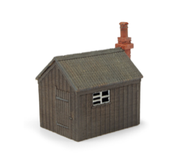 TT:120 Lineside Hut Laser Cut Wooden Kit (2)