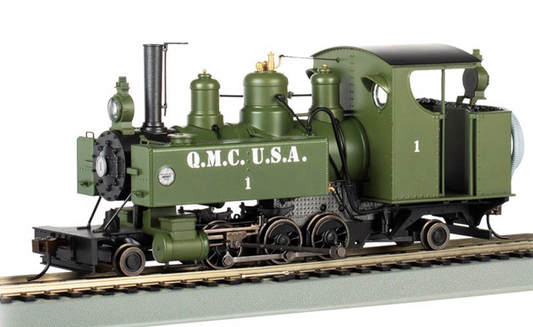 Quartermaster Corps #1 2-6-2T Baldwin Class 10 Trench Engine