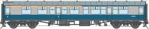 BR Blue/Grey CK MK1 Coach (Unnumbered) DCC Fitted