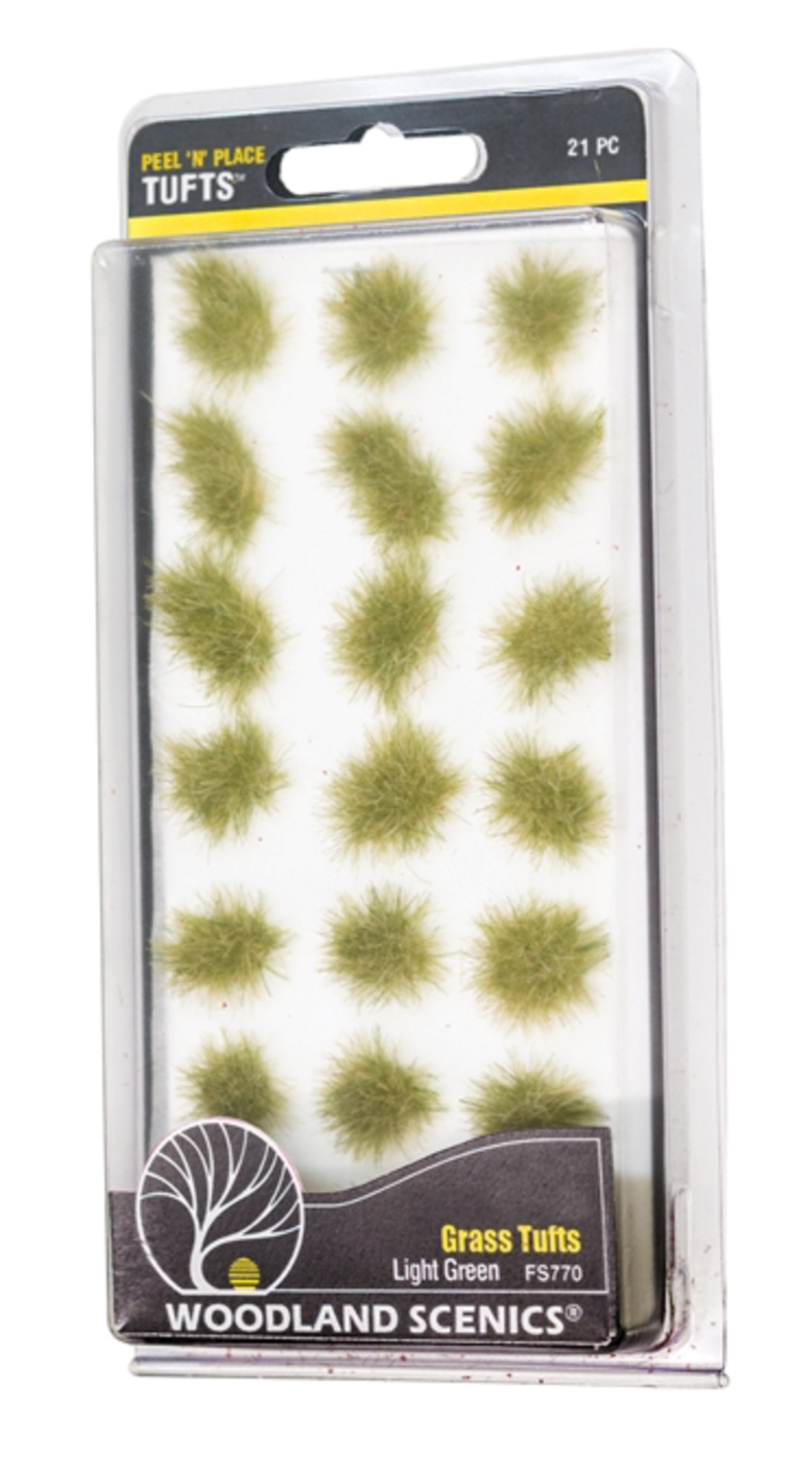 Peel ‘n’ Place Light Green Grass Tufts